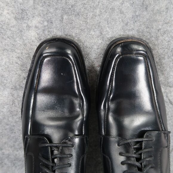 Stacy Adams Shoe Mens 8 Oxford Dress Formal Leather Square Toe Derby Calhoun Moc main image 10